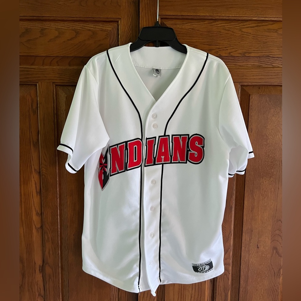 Indianapolis Indians Baseball Replica Jersey - White - Men’s Medium (50)